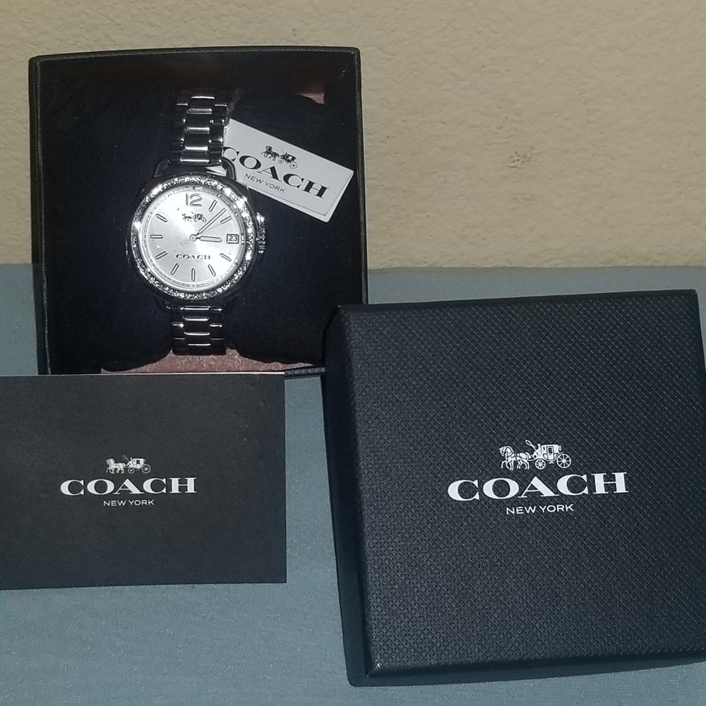 BNIB Womens coach watch authentic